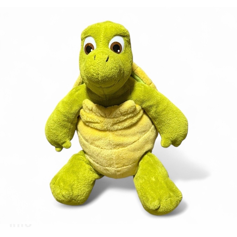 2006 Over the Hedge Verne Turtle Plush DreamWorks Green 11" Movie Cut Tag